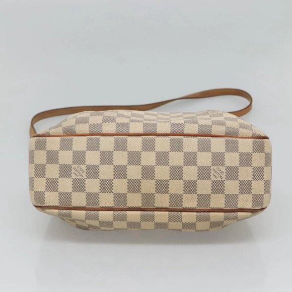 LOUIS VUITTON Damier Azur Siracusa PM Shoulder Bag N41113 LV Auth 118062 - Picture 10 of 16